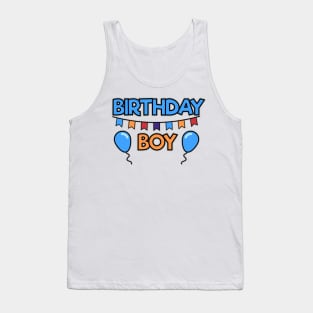 Birthday Boy Funny Sweet Gift Present for Bday Party Big Shirt Tank Top